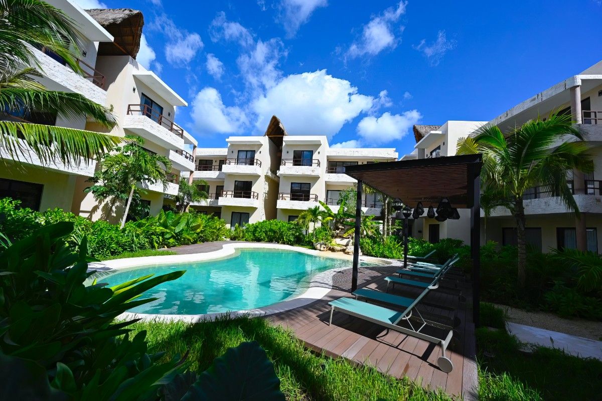 Pool view of Xunik Tulum