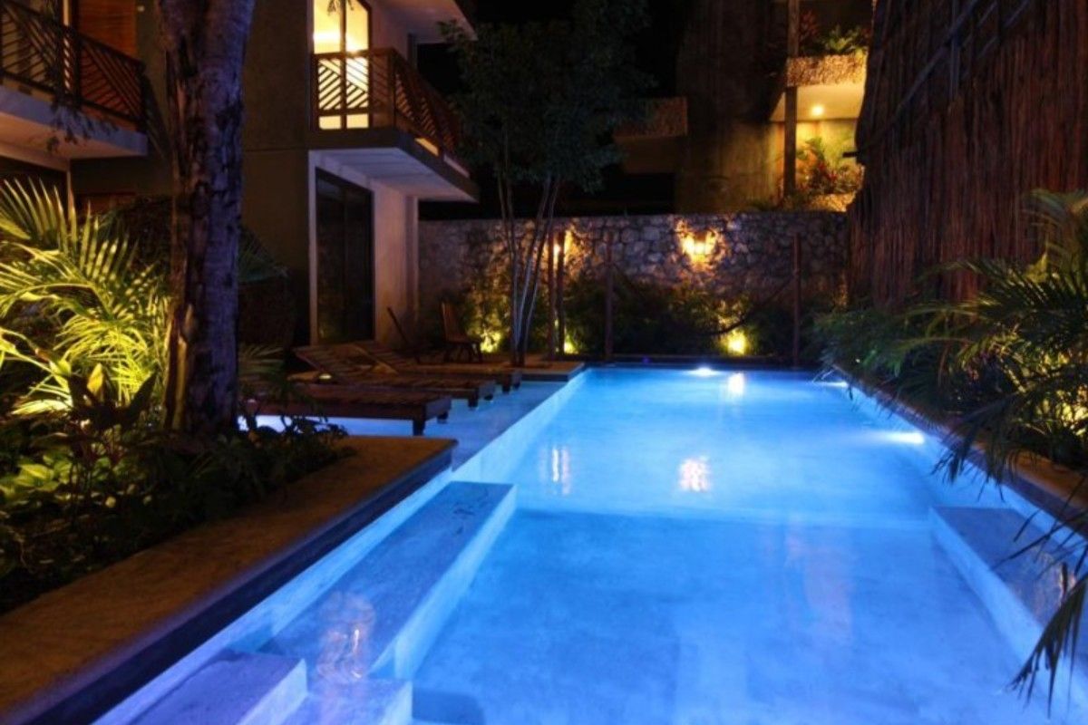 Pool view of Zibá Tulum