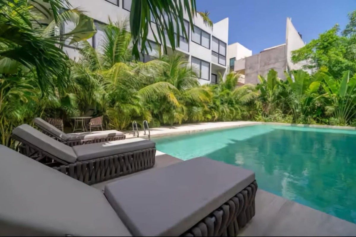 Pool view of Kiin Tulum