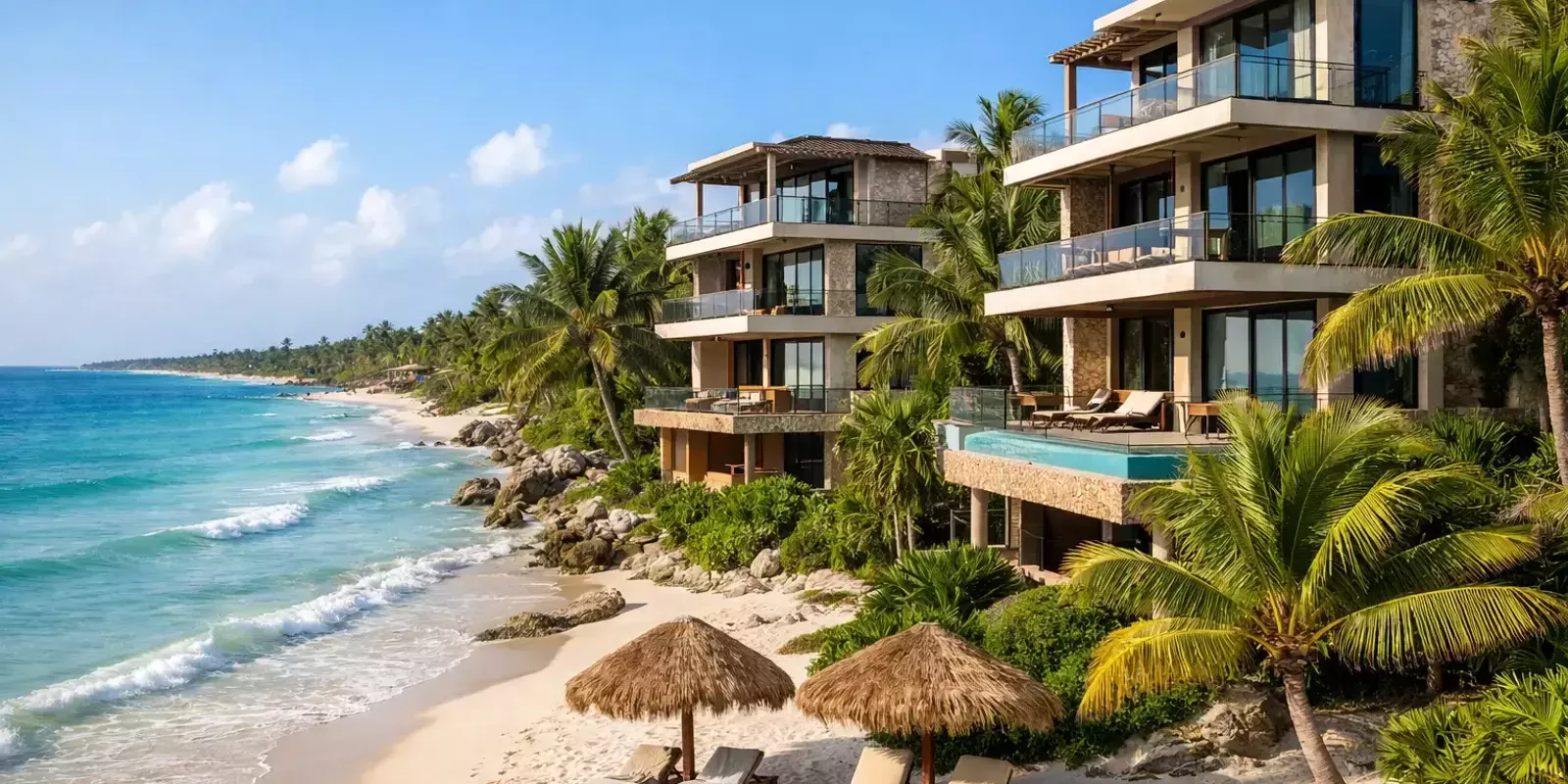 Beachfront Condos for Sale Tulum